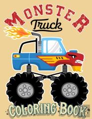 Monster Truck Coloring Book
