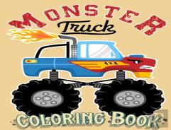 Monster Truck Coloring Book