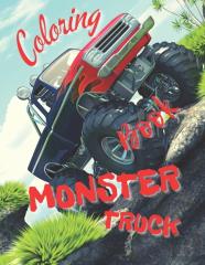 Monster Truck Coloring Book
