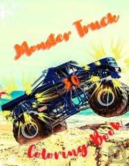 Monster Truck Coloring Book