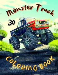 Monster Truck Coloring Book