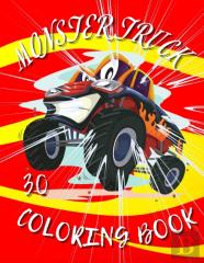 Monster Truck Coloring Book