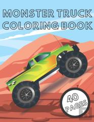 Monster Truck Coloring Book