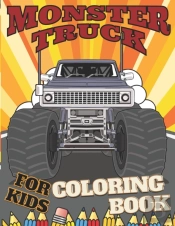 Monster Truck For Kids Coloring Book