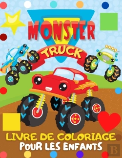 Bertrand.pt - Monster Truck Livre De Coloriage