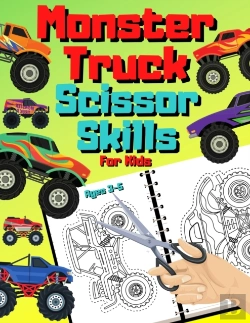 Bertrand.pt - Monster Truck Scissor Skills For Kids Ages 3-5