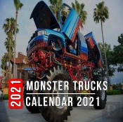 Monster Trucks Calendar 2021