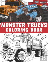 Monster Trucks Coloring Book