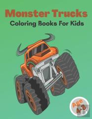 Monster Trucks Coloring Books For Kids