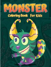 Monsters Coloring Book For Kids: A Fun A