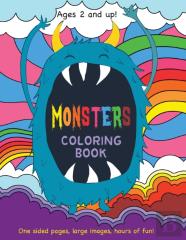 Monsters Coloring Book For Kids Ages 2 And Up!