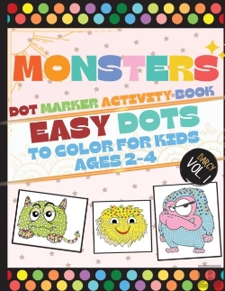 Bertrand.pt - Monsters Dot Marker Activity Book