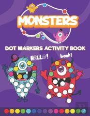 Monsters Dot Markers Activity Book