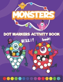 Bertrand.pt - Monsters Dot Markers Activity Book