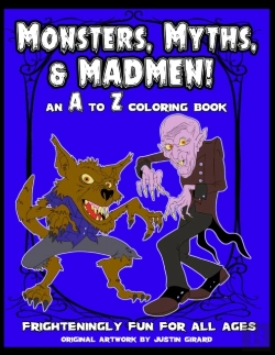 Bertrand.pt - Monsters, Myths, And Madmen An A To Z Coloring Book