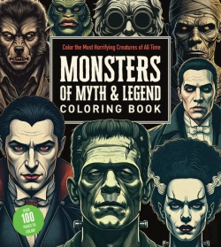 Bertrand.pt - Monsters Of Myth And Legend Coloring Book