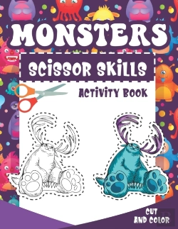 Bertrand.pt - Monsters Scissor Skills Activity Book