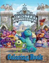 Monsters University Coloring Book