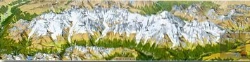 Bertrand.pt - Mont Blanc - Mapa Panoramico