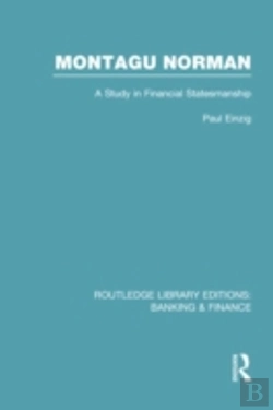 Bertrand.pt - Montagu Norman (Rle Banking & Finance)