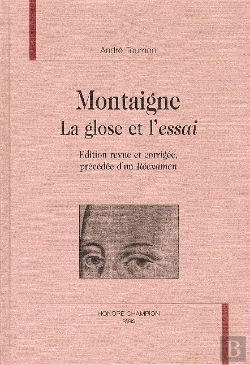 Bertrand.pt - Montaigne La Glose Et L'Essai