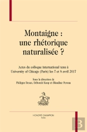 Montaigne : Une Rhétorique Naturalisée ?