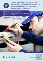 Montaje De Los Cuadros De Control Y Dispositivos Electricos Y Electronicos De Los Sistemas Domoticos E In
