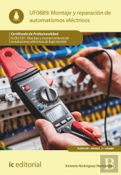 Montaje Y Reparacion De Automatismos Electricos. Elee0109 -