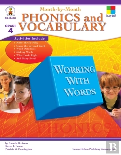 Bertrand.pt - Month-By-Month Phonics And Vocabulary, Grade 4