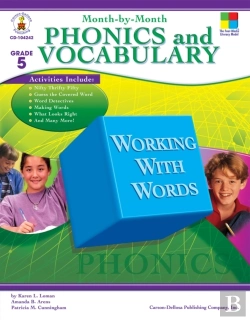 Bertrand.pt - Month-By-Month Phonics And Vocabulary, Grade 5