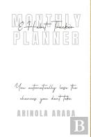 Monthly And Weekly Planner With Habit Tracker