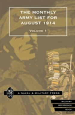 Bertrand.pt - Monthly Army List For August 1914 Volume One