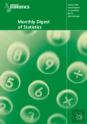 Monthly Digest Of Statisticsseptember 2007