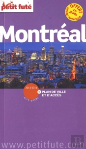Montreal 2013 Petit Fute + Plan