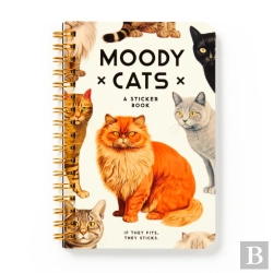 Bertrand.pt - Moody Cats Sticker Book