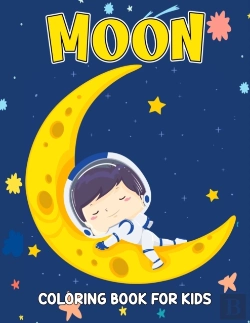 Bertrand.pt - Moon Coloring Book For Kids