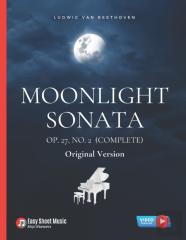 Moonlight Sonata Op. 27, No. 2 (Complete) - Ludwig Van Beethoven