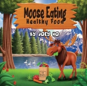 Moose Eating Healthy Food