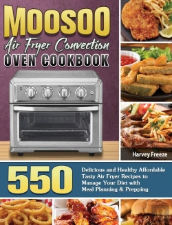 Bertrand.pt - Moosoo Air Fryer Convection Oven Cookbook