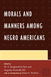 Morals And Manners Among Negro Americans