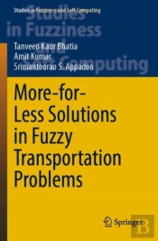 More-For-Less Solutions In Fuzzy Transportation Problems