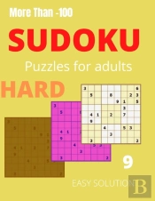 More Than -100 Sudoku Puzzles For Adults Hard Easy Solution 9
