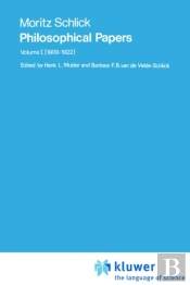 Moritz Schlick Philosophical Papers