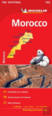Morocco - Michelin National Map 742