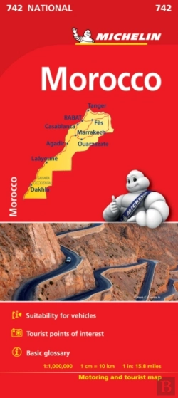 Bertrand.pt - Morocco - Michelin National Map 742