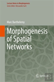 Morphogenesis Of Spatial Networks