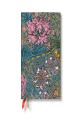 Morris Pink Honeysuckle (William Morris) Mini 12-Month Day-At-A-Time Hardback Dayplanner 2025 (Elastic Band Closure)