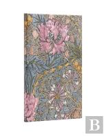 Morris Pink Honeysuckle (William Morris) Ultra Lined Hardcover Journal