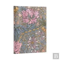 Bertrand.pt - Morris Pink Honeysuckle (William Morris) Ultra Unlined Hardcover Journal