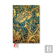 Morris Windrush (William Morris) Midi 18-Month Dayplanner 2024